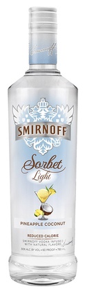 Smirnoff Sorbet Light Pineapple Coconut