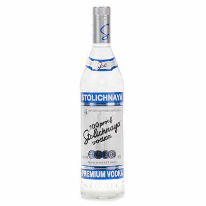 Stolichnaya 100 proof Vodka