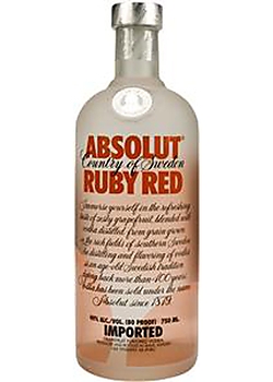 Absolut Ruby Red Vodka