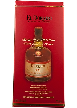 El Dorado 12 Yr Rum