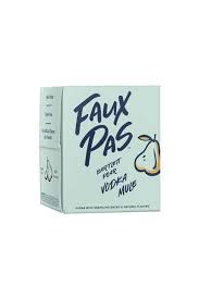 Faux Pas Bartlett Pear Vodka Mule