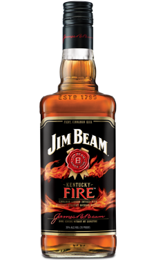 Jim Beam Fire Traveler (Plastic)