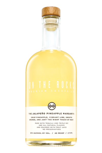 On The Rocks Jalapeno Pineapple Margarita Cocktail