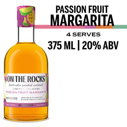 On The Rocks Passion Fruit Margarita