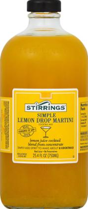 Stirrings Lemon Drop Cocktail Mix